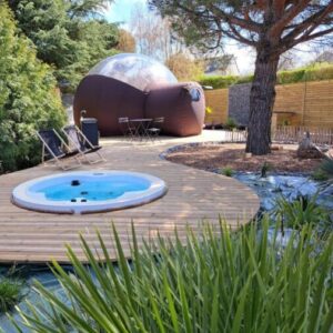 spa extérieur bulle