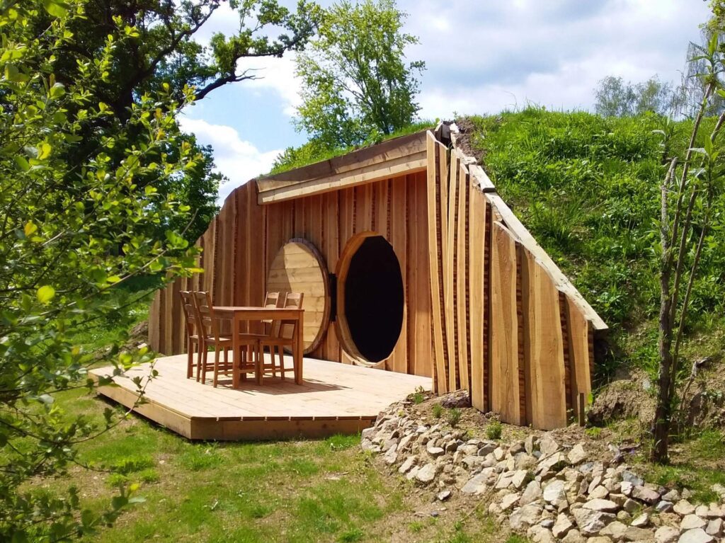 entré maison de hobbit