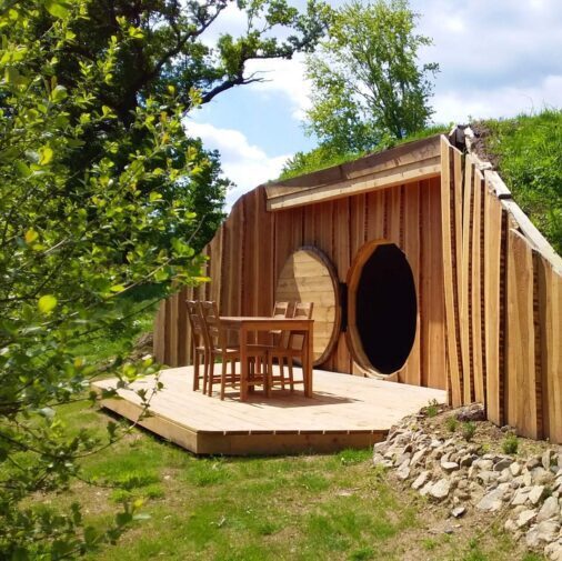 entré maison de hobbit